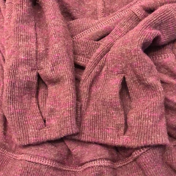 ATHLETA hooded wrap magenta/plum top small - Picture 9 of 9